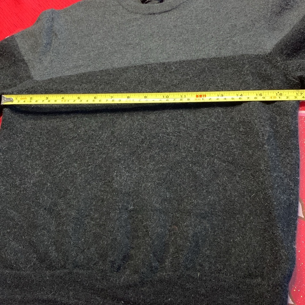 Calvin Klein Gray Colorblock Sweater - Picture 3 of 6